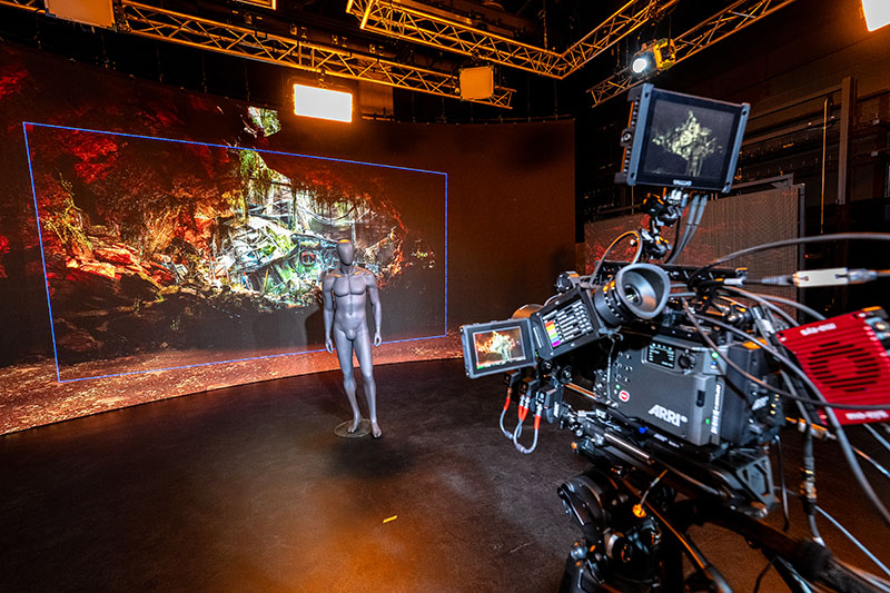 Studio consultancy for university VP virtual production studio