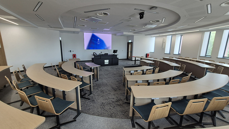 AV consultancy for university Harvard lecture theatre