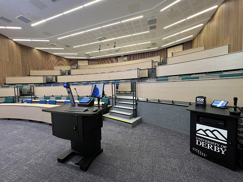 AV consultant designing integrated technology systems for theatres, studios and learning spaces