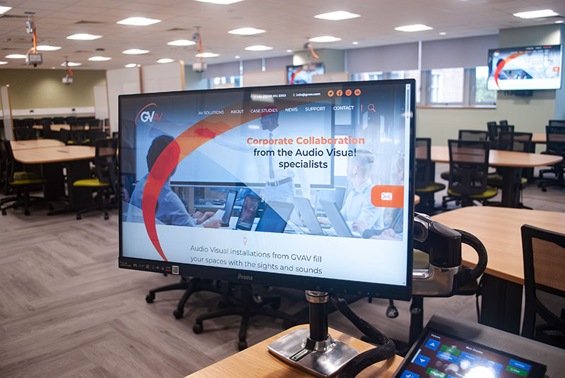 AV consultancy for flexible university engineering lab