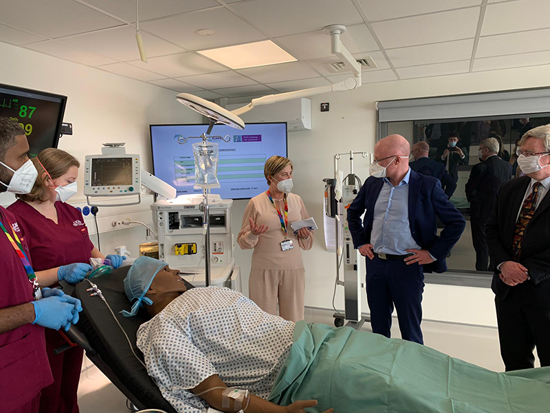 AV consultancy for university clinical skills and nursing