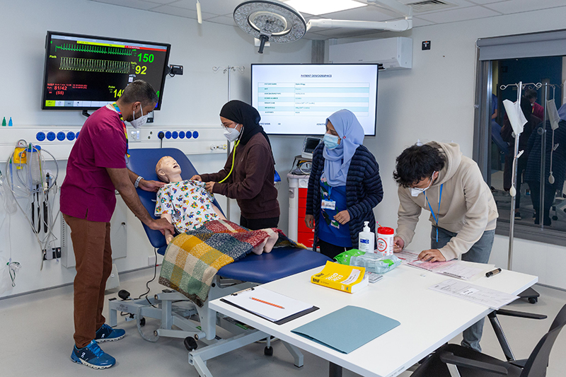 AV consultancy for university clinical skills and nursing