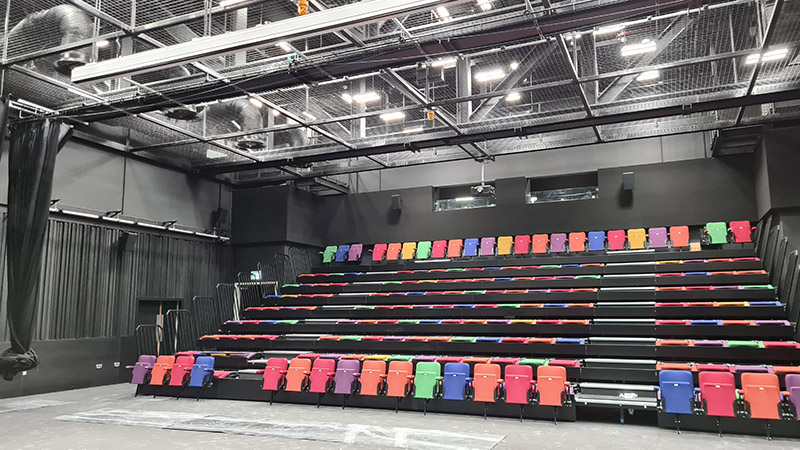 Theatre consultancy for college theatre and black box studio