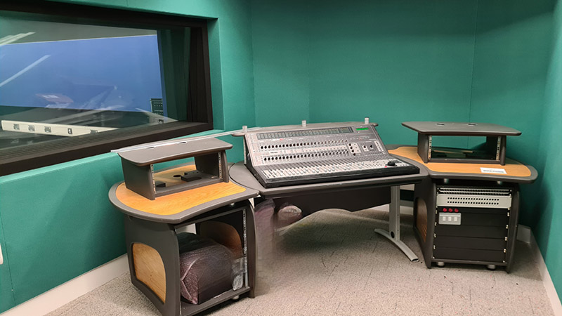 Studio consultancy for college music recording and radio studio