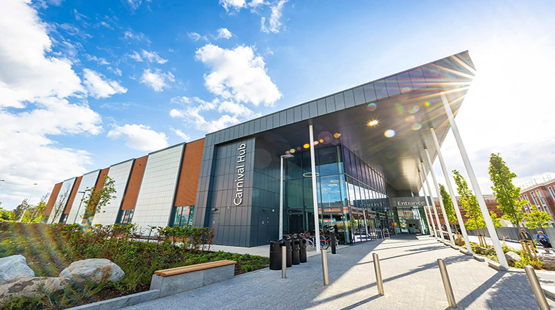 Theatre and AV consultancy for Carnival Hub events and performance space